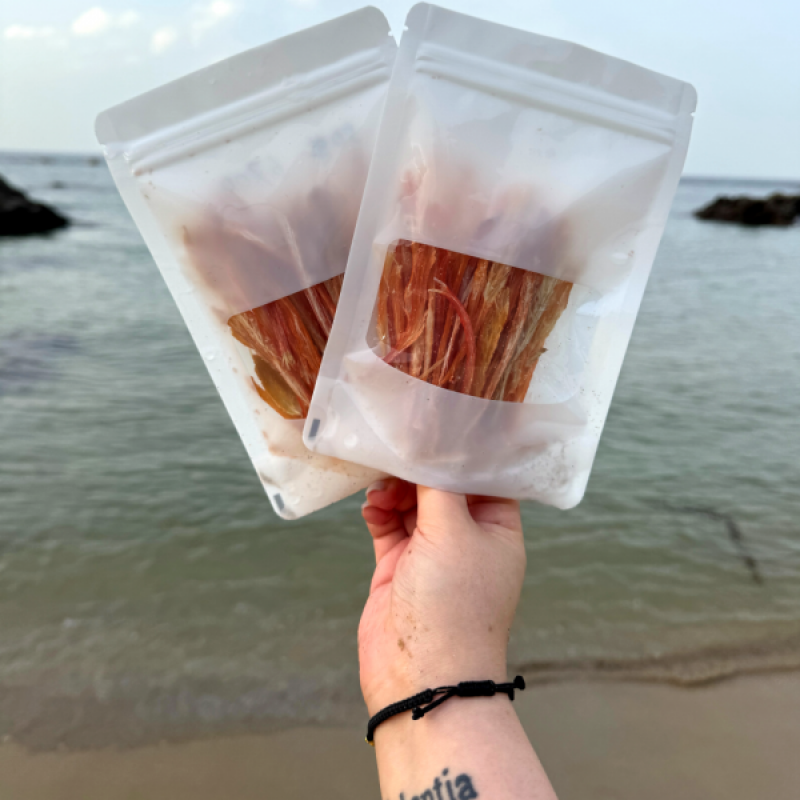 강원더몰,동해항씨푸드 국내산 홍게 100% 순살 말린 홍게다리포 해각포 1봉 50g 내외